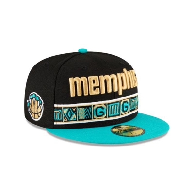 Sapca New Era Memphis Grizzlies NBA City Edition 59FIFTY Fitted - Albastri